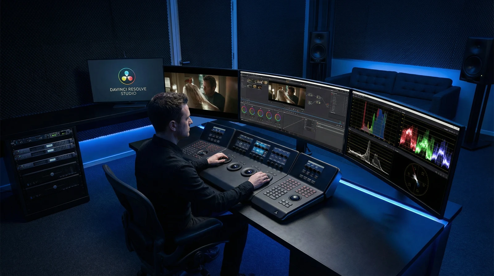 海角社区专业调色后期制作室